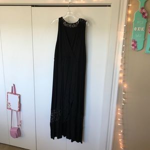 FINAL MARKDOWN 💓 Spense High Low Black Dress